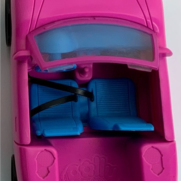 2006 Polly Pocket Car Two Dolls Blonde Brunette - Picture 5 of 6